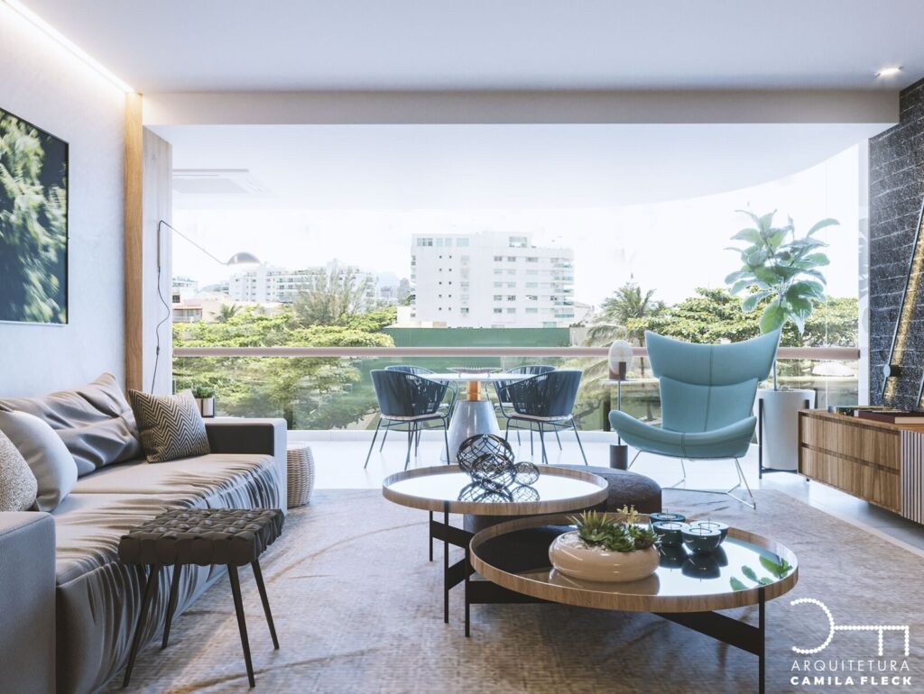 Apartamento FM 27- Barra da Tijuca - escritório arquitetura Camila Fleck