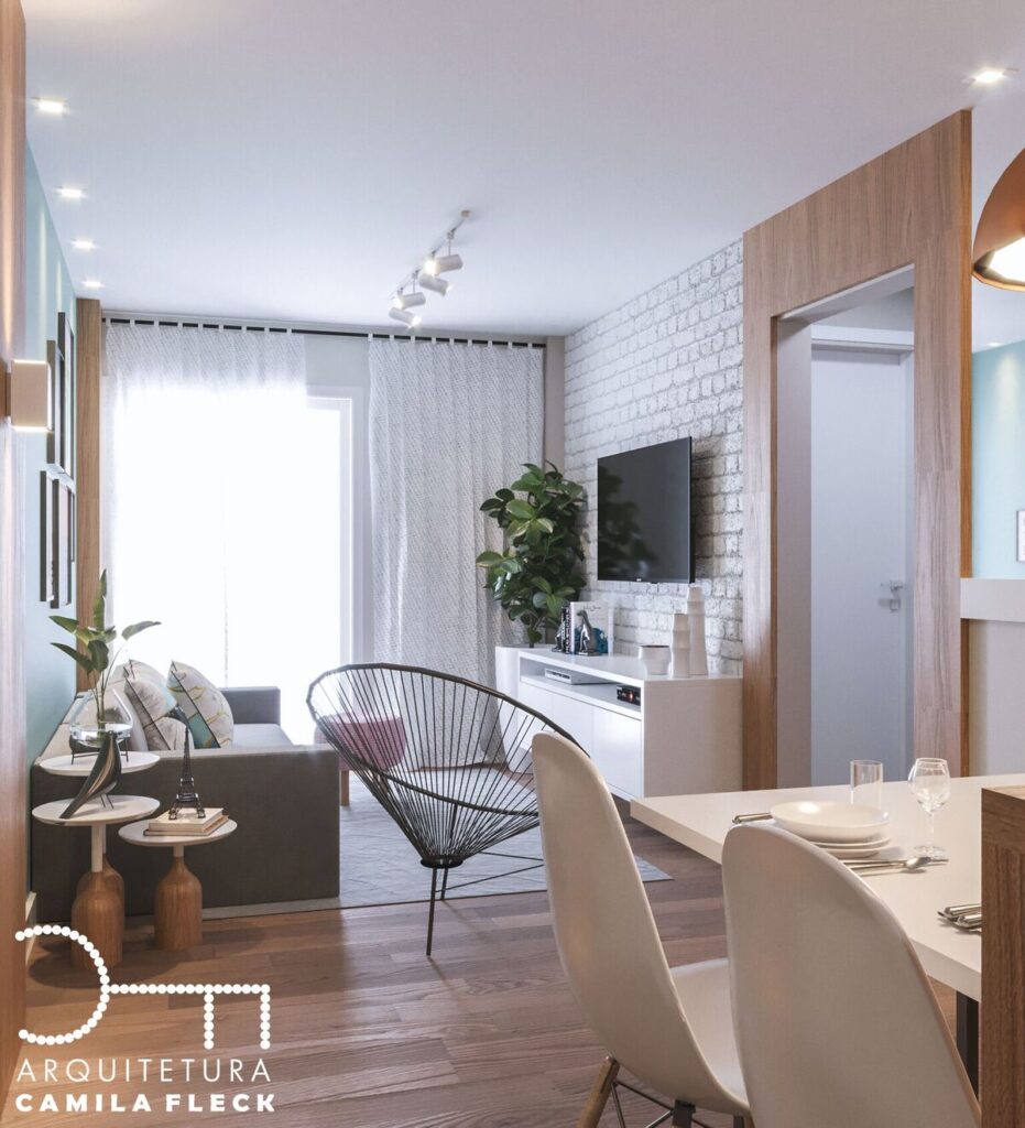 Apartamento Living Abroad 14 - Escritório Arquitetura Camila Fleck - Barra da Tijuca - Rio de Janeiro