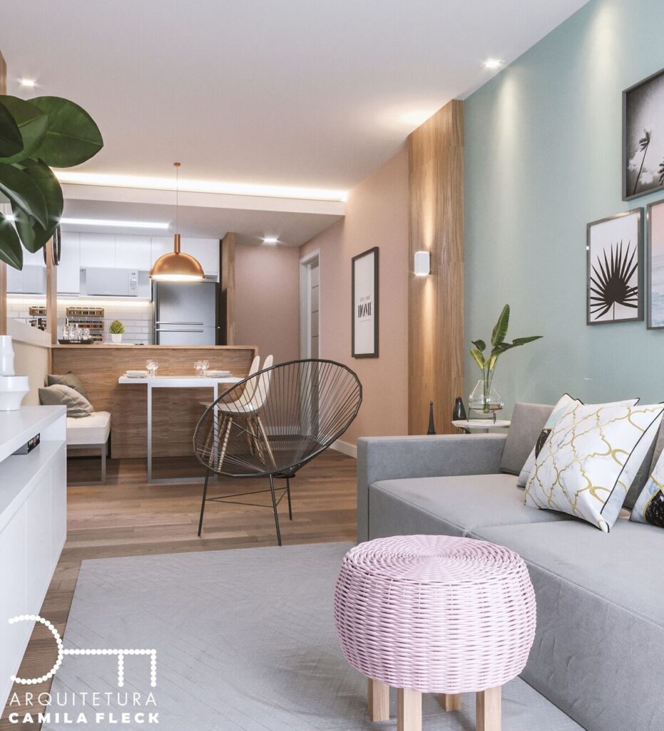 Apartamento Living Abroad 12 - Escritório Arquitetura Camila Fleck - Barra da Tijuca - Rio de Janeiro