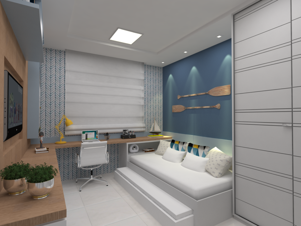Boys Bedroom 2- Escritório Arquitetura Camila Fleck - Barra da Tijuca - Rio de Janeiro